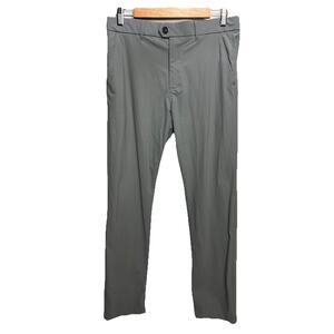 Greyson Montauk Pants Mens 31x32 Gray Stretch Performance Golf Trouser Casual